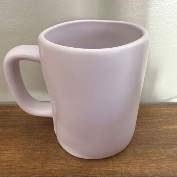 Rae Dunn Easter Blessings Mug Light Lilac Egg Pattern Inside New - Picture 4 of 4